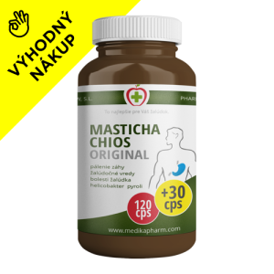 MASTICHA CHIOS ORIGINAL (120 +30 kapsúl)