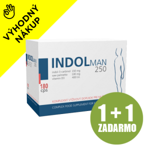 INDOL MAN 250 (180 kapsúl +180 kapsúl)